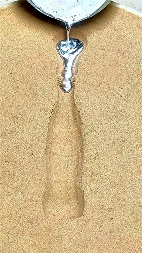 #art #metal #shorts #satisfying #amazing #diy EP 179 صب مقبض معدني أملس