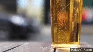 VIDEVO - Beer Bubbles Close Up on Make a GIF