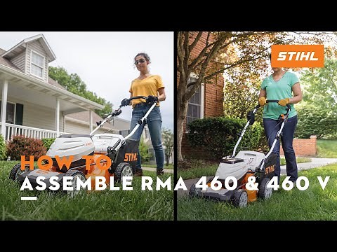 How to Assemble: RMA 460 / 460 V | STIHL Tutorial