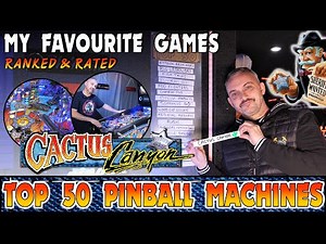 My Top 50 Pinball Machines #14 | 🌵 Cactus Canyon by CGC & Bally 🌵 | Gonzo vs Pinside Top 100