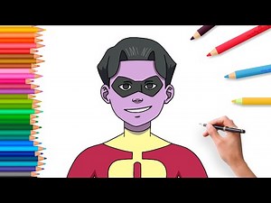 How to draw Oliver Grayson from Invincible step by step