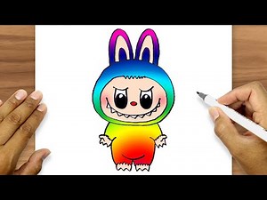 How To Draw Labubu Easy And Cute | Labubu Drawing Easy
