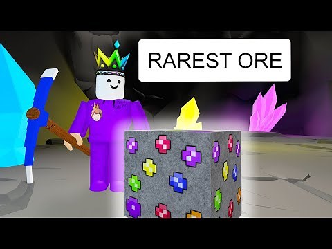 Found the Secret RAREST Ore in Roblox Mining Simulator 2