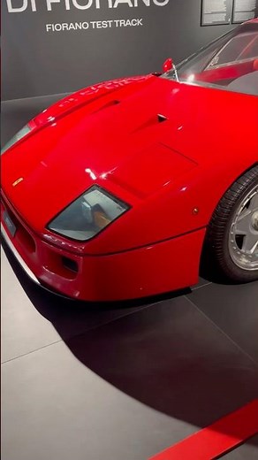 Ferrari F40 Looks Brutal & Timeless! Ultimate Twin-Turbo Icon 😳🔥 #ferrarif40