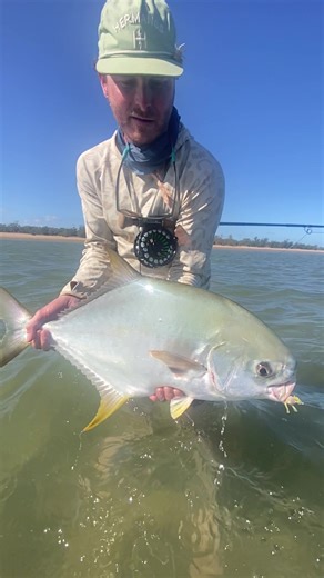 How good! Cape York #permitonfly #flyfishing #flyfishingtiktok #flyfishingnation #flyfishinglife @Howler Brothers @LOOP 🐟