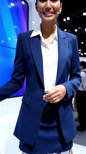 Meet Nova: The Robot Woman Redefining Human-Computer Interaction at CES 2026 #ces #ces2026 #robot