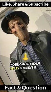 Who has the longest nose in the world?