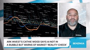 Ark Invest's Cathie Wood Says AI Not In A Bubble But Warns Of Market ‘Reality Check’