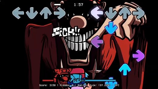 Old Omega Sprite Test (SCRAPPED) - Mario's Madness V2 FNF [OST]