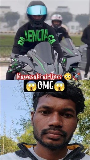 😱OMG😱 Kawasaki Ninja H2R exaust sound 😳🚀#shorts #viral #ninjah2r