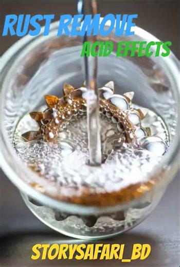 Rust Remove By Acid Effect #trending #shorts #reels #foryou #ai