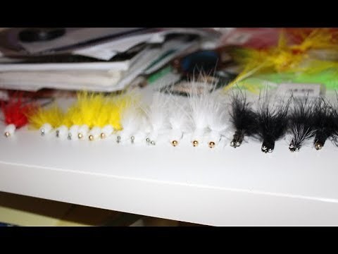 FLY FISHING: flyting marabou streamer