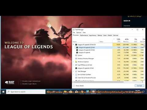 Uninstall League of Legends on Windows 10 1903 (LoL Uninstall)