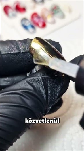 Matt króm hatás ✨️ #juhaszkittinailartist #nails #chrome