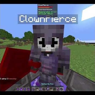 ClownPierce VS Armor Piercing Sword #minecraft #survival #gaming #pvp #clownpierce