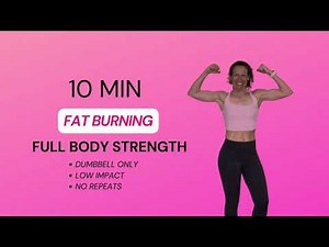 10 Minute No Repeat MUSCLE BUILDING Workout | Total Body Workout