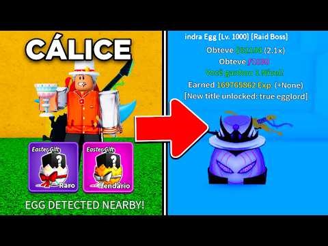 How to summon the new Indra Egg Boss, get Easter presents, and unlock the new title in Blox Fruits!!