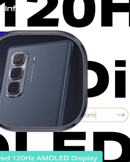 Premium Design, Unmatched Performance: Our #InfinixHot50Pro features a 3D curved AMOLED display with 120Hz refresh rate, Gorilla Glass durability, and an in-display fingerprint for seamless security. Style meets strength! #InfinixHot50Pro #WOOOWNewHOT #InfinixHOT50Series | Infinix Mobile