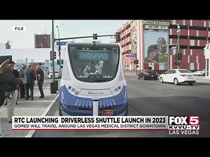 RTC launching driverless shuttle in downtown Las Vegas in 2023