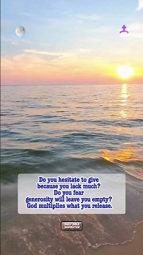 The Power of Generosity | Luke 6:38 📖 | Daily Bible Devotional