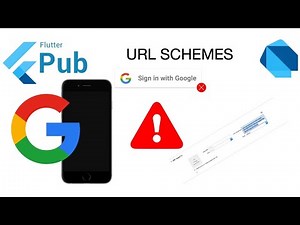FLUTTER ERROR: 'Your app is missing support for the following URL schemes' (2021)