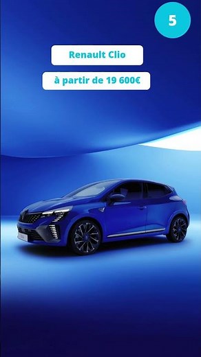 Les meilleures voitures pour jeune permis #voitures #classement #2025 #jeunes #permisdeconduire