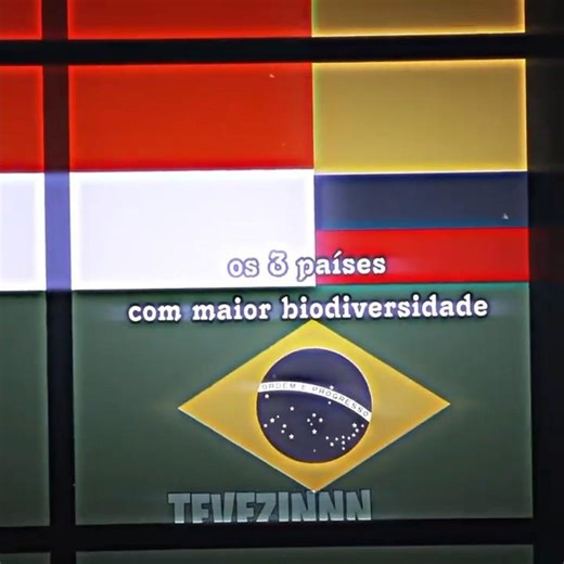 Edit: os 3 paises com maior biodiversidade | #edit #geo #geografia #mapper #viral