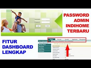 Cara Login Admin IndiHome Fiberhome | Menu Dashboard Lengkap