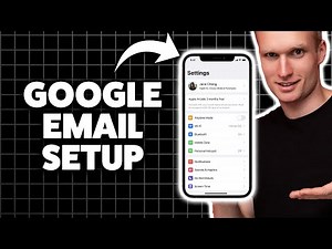 How to Set Up Google Email Account on iPhone 2026 (Step-By-Step Tutorial)