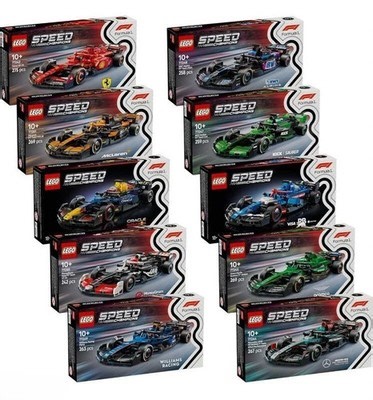 LEGO Speed Champions F1 Full Grid Cars 2024–2025 Sets 🏎️🏁 | eBay