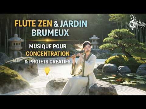 Musique Zen Flûte – Concentration Intense et Créativité Profonde