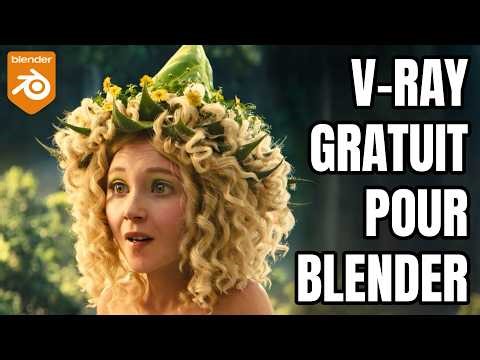 V-RAY : un nouveau moteur de rendu GRATUIT sur Blender ! (Le tueur de Cycles ?)
