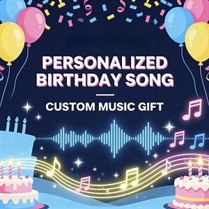Birthday Personalized Song | Custom Lyrics & Music | Unique Gift Idea - Etsy