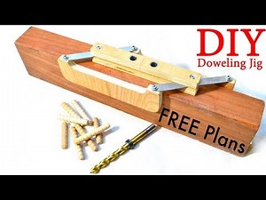 Self–Centering Doweling Jig / FREE PLANS