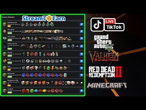 🔥Tik tok Live - Todos Los Minijuegos Interactivos en una aplicacion Stream To Earn 💰💰💰