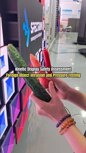 2025 The most creative LED display safety test 2.0, more details to see how it “interacts” with us👀