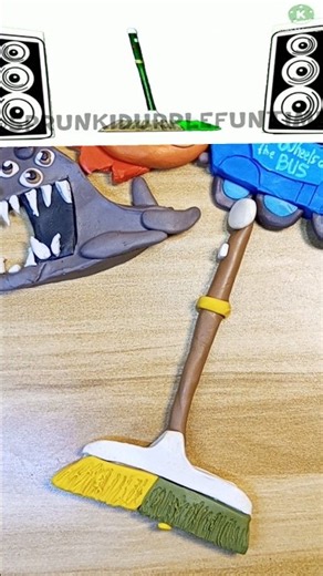 Making Sprunki OC Sweep Sweep Sweep Broom (From Baldi's basic) #baldisbasics #sprunki #clay