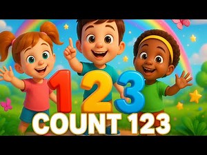 Count 123 🔢 | Baby Bubbles | Fun Numbers Song & Learning Rhyme for Kids