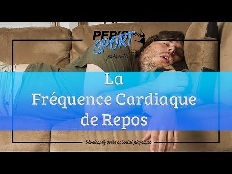 La fréquence cardiaque de repos
