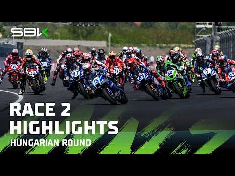 HIGHLIGHTS from a thrilling #WorldSSP Race 2 at Balaton Park 🚀 | 2026 #HungarianWorldSBK 🇭🇺