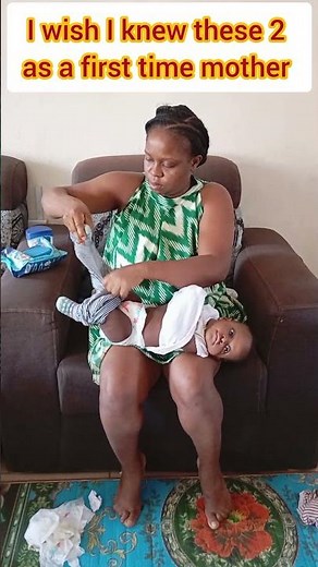 Easy way to wear baby pants without disturbing, my nanny taught me this