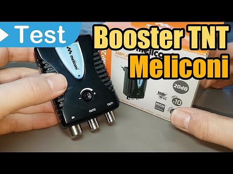 [TEST] Améliorer sa réception TNT avec l'amplificateur Meliconi ... ou pas !