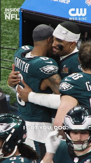 The love between these two 💚 Philadelphia Eagles | NFL Films