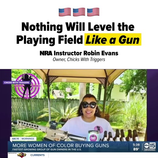 17K views · 1.8K reactions | Women are the fastest-growing group of gun owners in the United States. Gun rights are women's rights.  Chicks with Triggers | NRA Institute for Legislative Action | Facebook