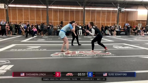 Cassandra Lynch vs Elise Scrafford 2026 ADCC Portland Open