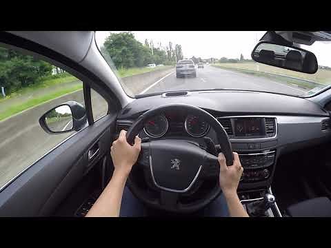 Peugeot 508 2.2 HDi (2013) - POV Drive