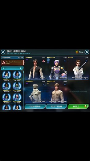 SWGOH Defeat 100 Enemies with Rebels Challenge