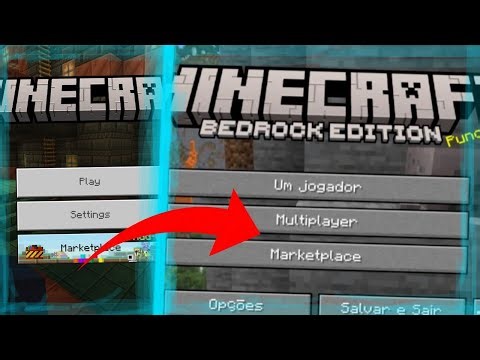 MENU JAVA no Minecraft bedrock!!