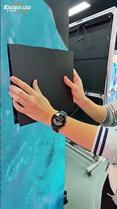 Installing it only takes two steps. #ledscreen #leddisplay #eagerled #ledmodule #fixledlights