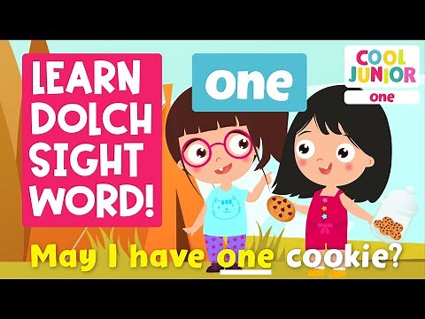 Phonics | Sight Words Songs! | Sight Word “one” (Level 1B-6) | by Cool Junior Phonics